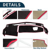 Suzuki WagonR MH35S / 55S Sun Protector Black Red Dashboard Cover Mat (2012-2022)