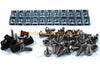 Aprilia RS250 Stainless Fairing Screen Bolt Kit Shoulder Bolts (1998–2004)