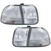 Honda Civic EJ EK EK3 EK4 4DR Clear White Rear Tail Light (1996-1998)