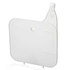 Honda XR200R Front Number Plate Plastic White (1990–1999)
