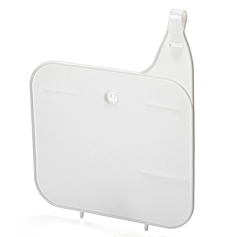Honda XR200R Front Number Plate Plastic White (1990–1999)