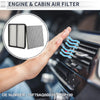 Hyundai Azera 3.3L Engine Cabin Air Filter Combo (2012-2017)