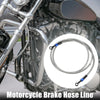 Motorcycle 90 Degree Brake Hose 170cm Braided Line Tube