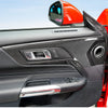 Ford Mustang Dry Carbon Fiber Door Bowl Speaker Covers (2024-2025)