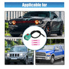 Chrysler Jeep Headlight Parking Light Connector Wiring (2007-2017)