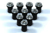 Honda 10x Caoutchouc Ecrous pare-brise Tête de fourche + Inox