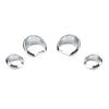 Harley Touring Electra Street Glide Chrome Gauge Bezel Trim Ring Kit (2014-2023)