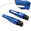 Yamaha YZF R1 R6 R1M R1S Blue Rear Passenger Foot Pegs