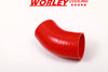 CA 2 x 64mm 2.5" 45�� Elbow Silicone Hose Coupler