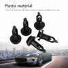 Car 9mm Plastic Bumper Retainer Clips 100-pack