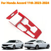 Honda Accord 2 x Red Console Gear Shift Panel Trim Cover Decor (2023–2024)