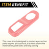 Jeep Wrangler JL JLU (2018-2024) - ABS Pink Rear Trunk Lock Panel Cover Trim