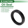 Oil Seal NBR Rubber 48x62x10mm High Pressure Black 5 Pcs
