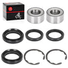 Kawasaki Bayou 300 KLF300 4X4 1989-2005 Front Wheel Bearing Seal Circlip Kit