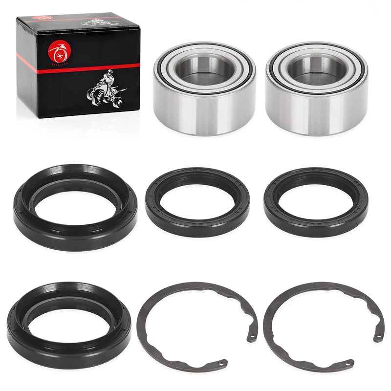 Kawasaki Bayou 300 KLF300 4X4 1989-2005 Front Wheel Bearing Seal Circlip Kit