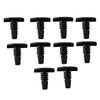 Vehicle Door Weatherstrip Retainer Clip 20x Nylon