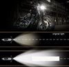 Harley Softail FLST Fat Boy Heritage 5.75" Chrome LED Daymaker Headlight