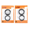 Kawasaki ZX KX KLX ZR ZRX Fork Seal Ring Set with Dust Caps