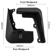 Kia EV6 4 x Black Mudguard Covers (2022-2024)