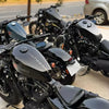 Harley Sportster XL 1" Black Motorcycle Handlebars Drag Z Bar (2004-2023)