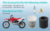 Honda XR100R / XR80R / TRX90 / CRF100F / CRF80F Air Filter Cage & Spark Plug Kit