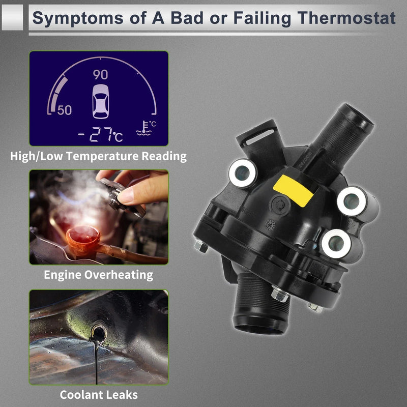 Volvo C70 Engine Coolant Thermostat Housing (2006-2013)
