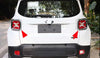 2015-2018 Jeep Renegade Chrome Rear Light Cover Trim (2015-2018)