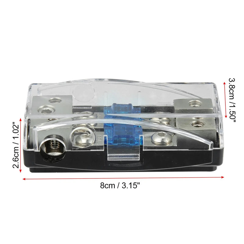Car AFS Fuse Holder Distribution Block with 60 Amp Mini ANL Fuses