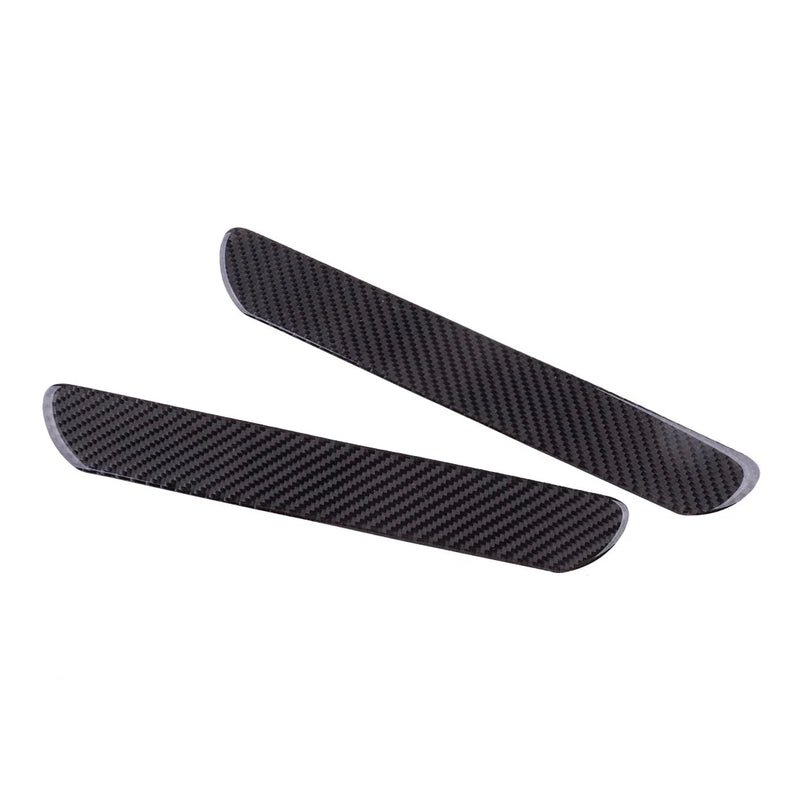 2 x Small Carbon Fiber Car Door Sill Cover