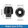Motorcycle Frame Sliders / 2 x / Falling Protection Aluminum Alloy Black