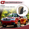 Subaru Forester (2006-2012) Black Beige Car Gear Shift Knob Cover