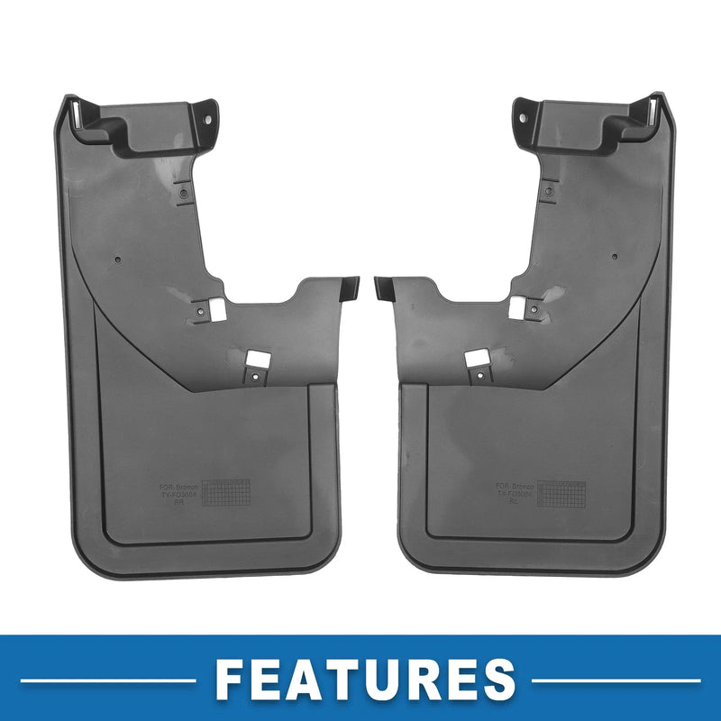 Ford Bronco Rear Mud Flap Splash Guard (2021-2024)