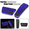 Dodge Charger Pedal Cover Set Blue (2009 - 2019)