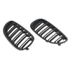 BMW E60 E61 M5 2004-2009 Matte Black Upper Bumper Grill Mesh Grille