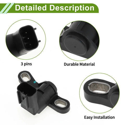 Mazda 6 2.3L (2006-2008) 1 Pc Black Crankshaft Position Sensor