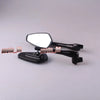 Universal Motorcycle 7 / 8" Handlebar Pair Rearview Side Mirrors