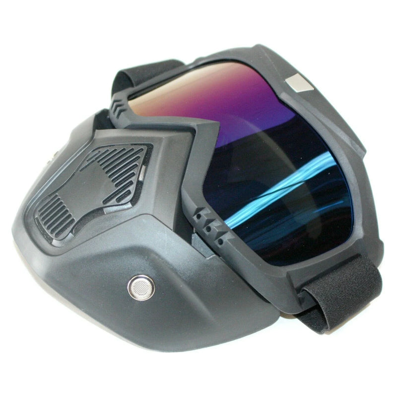 Motorcycle Tactical Goggles Full Face Paintball Airsoft Mask