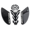 Yamaha YZF-R6 3D Carbon Fiber Tank Pad Traction Decal Set (2006-2023)