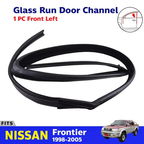 Door Rubber Glass Run Channel LH Fits Nissan Navara D22 Frontier Ute 1998-05 D10