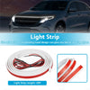 Car 1.8M Dynamic LED DRL Hood Light Strip (Fits Various Models)
