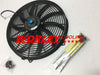 QLD 16" Electric Thermo Curved Blade Fan & Mounting
