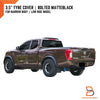 Nissan Navara 3.5" Tyre Coverage Matte Black Bolted Fender Flares (15-19)