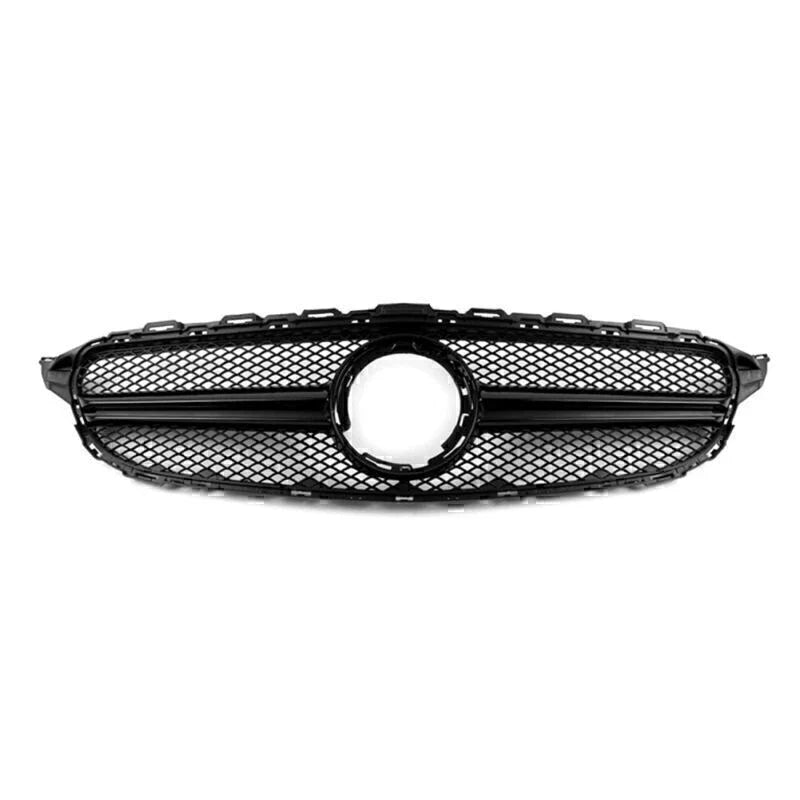 Mercedes Benz W205 C250 C350 Black Upper Grille (2015-2023)