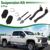 Suzuki Swift 6 Pcs Front Suspension Kit Tie Rod Ends & Boots (2004-2010)