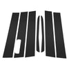 Ford Maverick (2022-2023) Black 7 x Door Pillar Window Trim