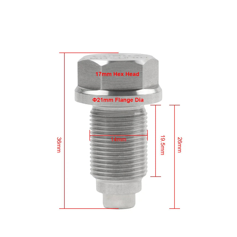 Benelli 250CC M14x1mm Magnetic Engine Oil Drain Plug Bolt