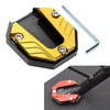 Motorcycle Bikes - Gold Kickstand Extender Foot Stand Pad