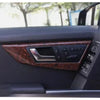 Mercedes GLK 4x Agate Woodgrain Door Handle Cover Trim (2013–2015)