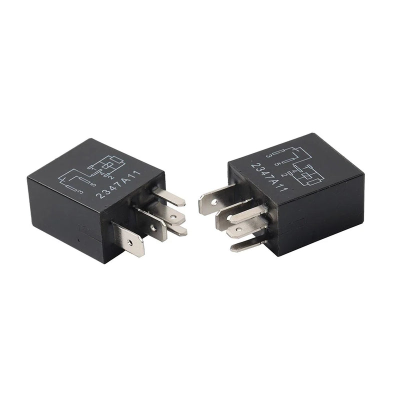 Ford Selected Vehicles 12V DC 5 Pin Automotive Relay 2 x Pcs (2008-2015)