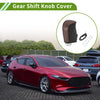 Mazda 3 (2014-2018) Brown Carbon Fiber Car Gear Shift Knob Cover 1 Pc